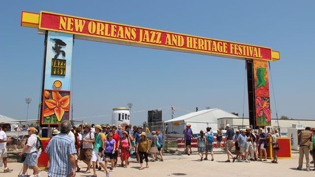 New Orleans Jazz Festival Excitement